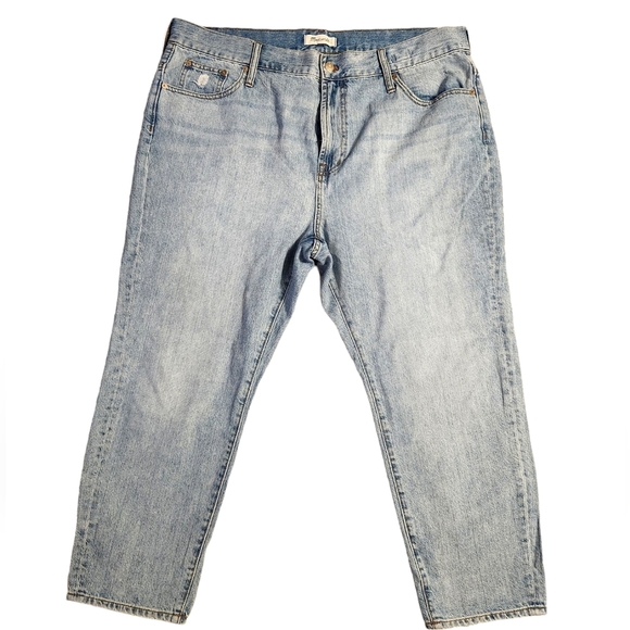 Madewell Denim - Madewell Jeans Womens 35 The Perfect Vintage Jean Taper Light Wash Cotton